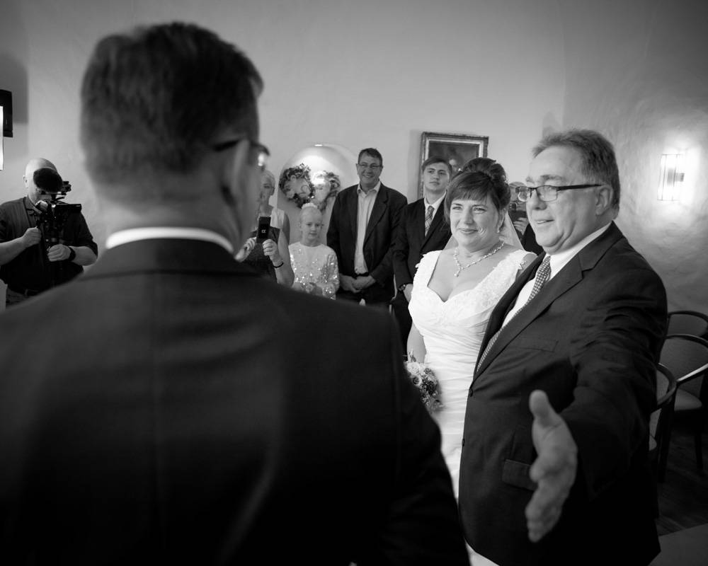 Foto von einer standesamtlichen Hochzeit, Wedding, Hochzeitsreportage