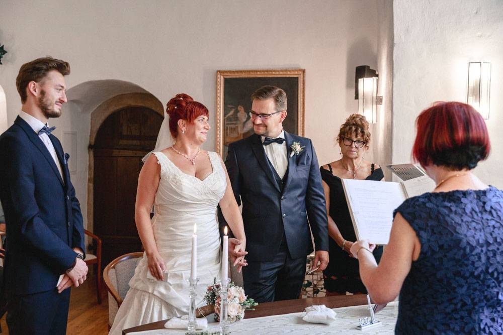 Foto von einer standesamtlichen Hochzeit, Wedding, Hochzeitsreportage