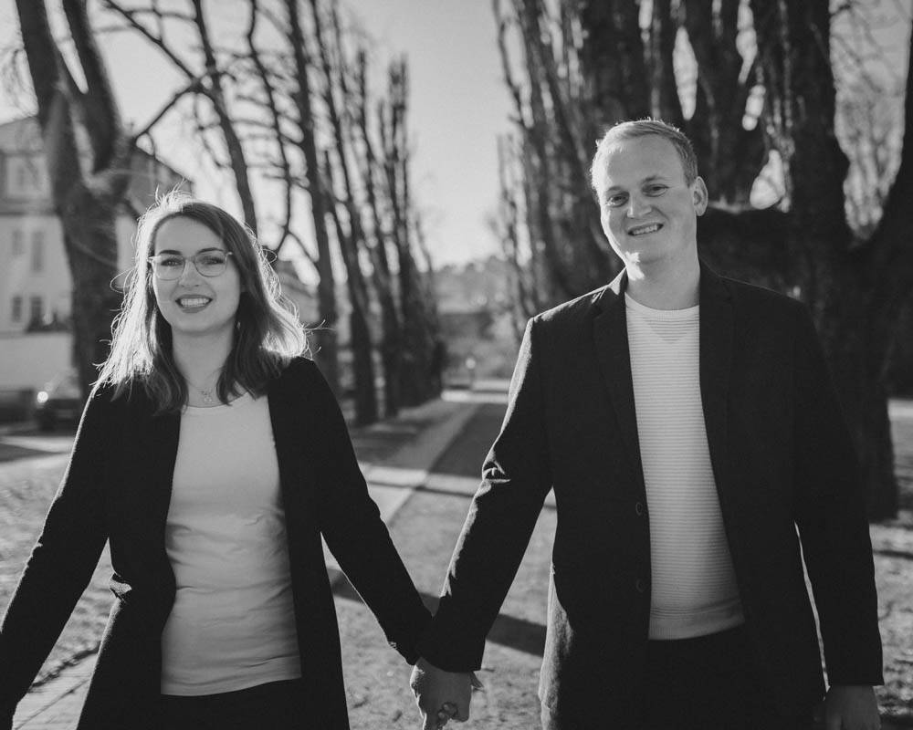 Engagement Paarfotografie in Bad Kösen, Verlobung