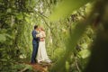 Hochzeitsfotografie Reportage im Normannenhaus mit Brautpaarshooting im Botanischen Garten