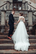 Foto von einer kirchlichen Trauung und Hochzeit, Schillerkirche Jena, Hochzeitsreportage