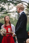 Foto von einer kirchlichen Trauung und Hochzeit, Schillerkirche Jena, Hochzeitsreportage