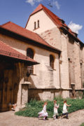 Foto von einer kirchlichen Trauung und Hochzeit, Schillerkirche Jena, Hochzeitsreportage