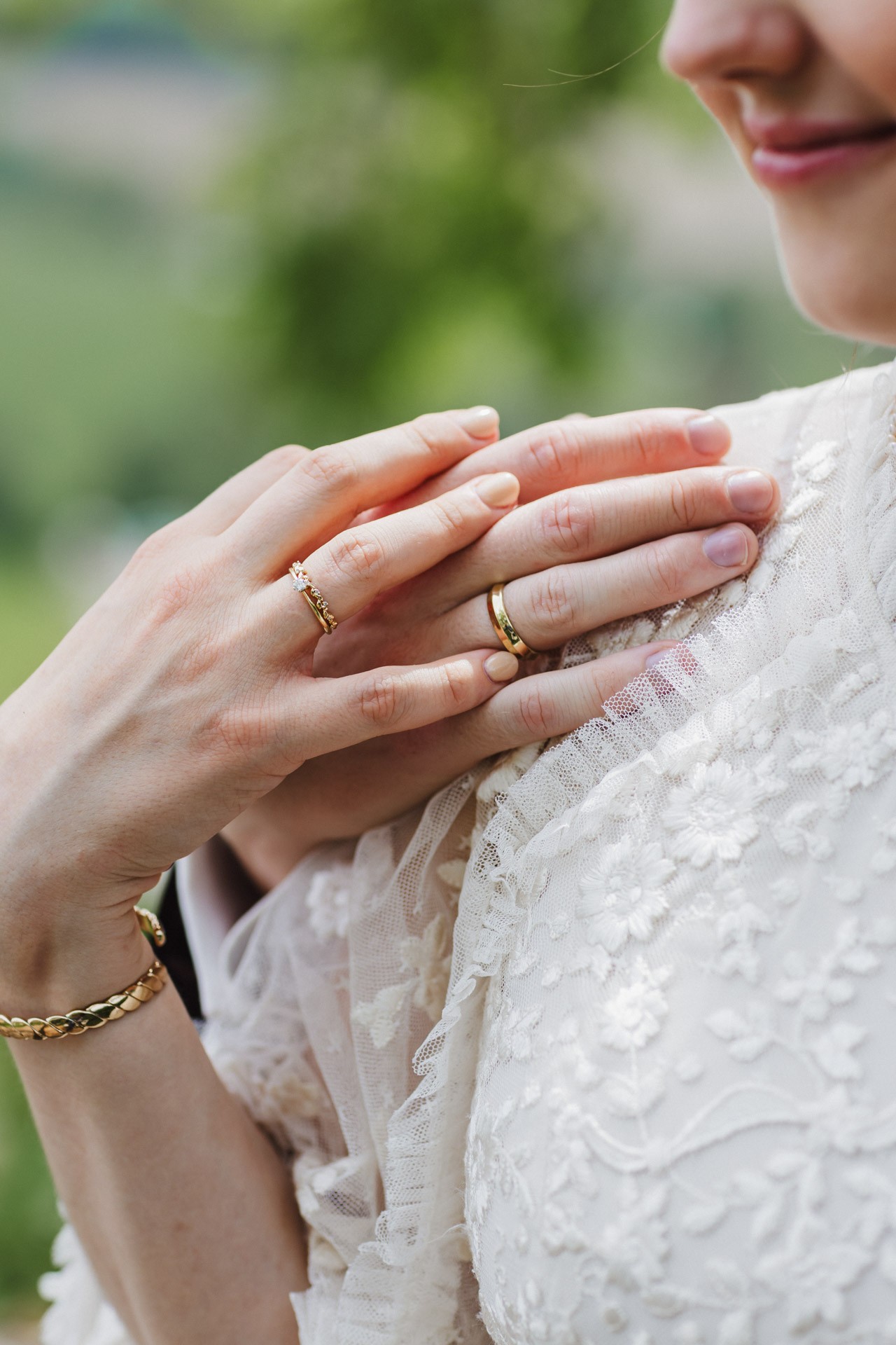 Authentisches und elegantes Brautpaar-Shooting im Park der Dornburger Schlösser, Thüringen